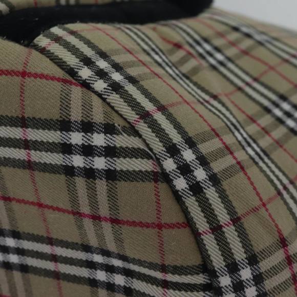 BURBERRY Nova Check Pet Case Canvas Beige Auth 88722 - Picture 15 of 16